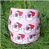 Order  Christmas Ribbon - Santa Face/Pink